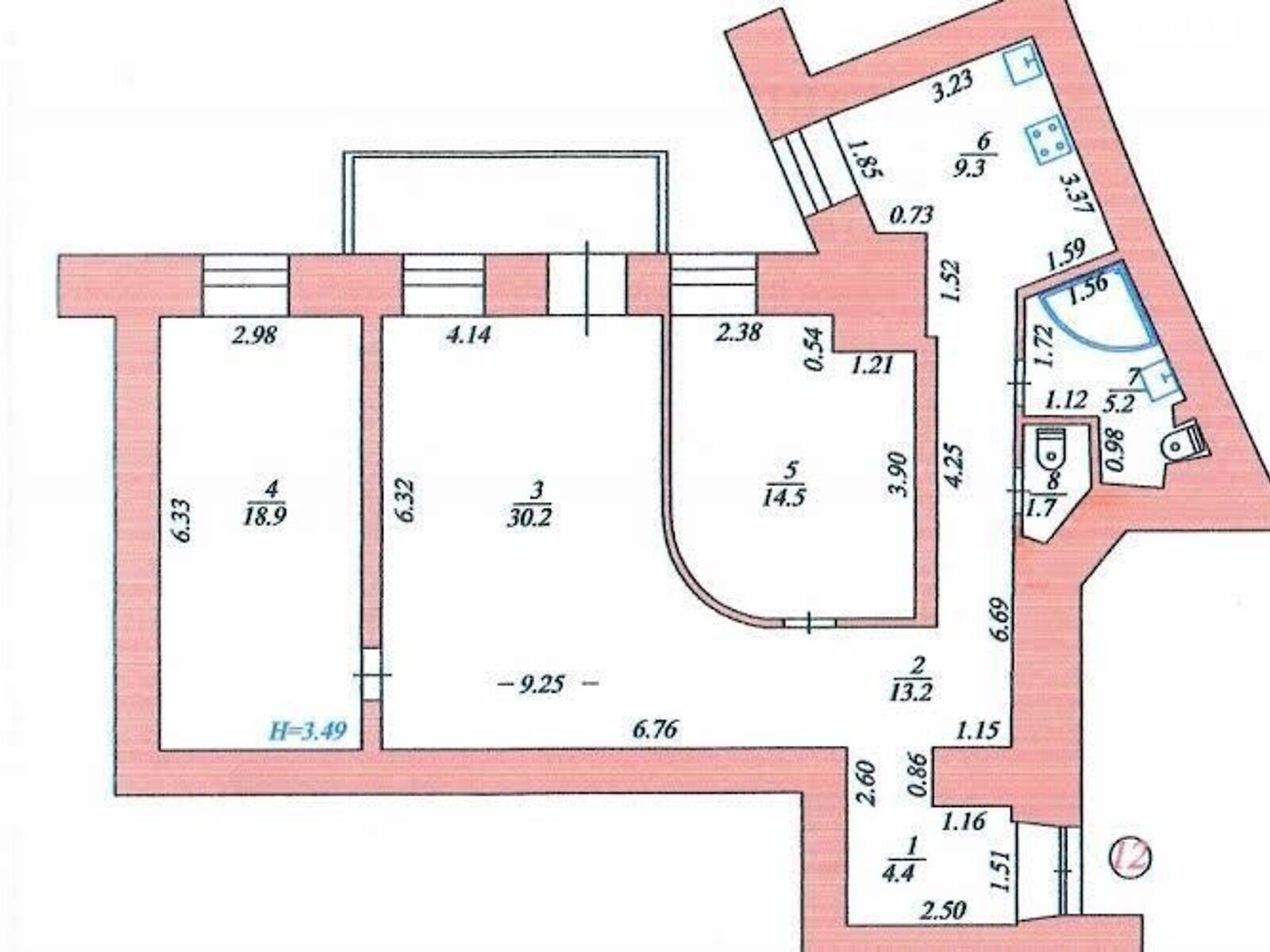 Продажа трехкомнатной квартиры в Киеве, на ул. Архитектора Городецкого 10, район Печерск фото 1