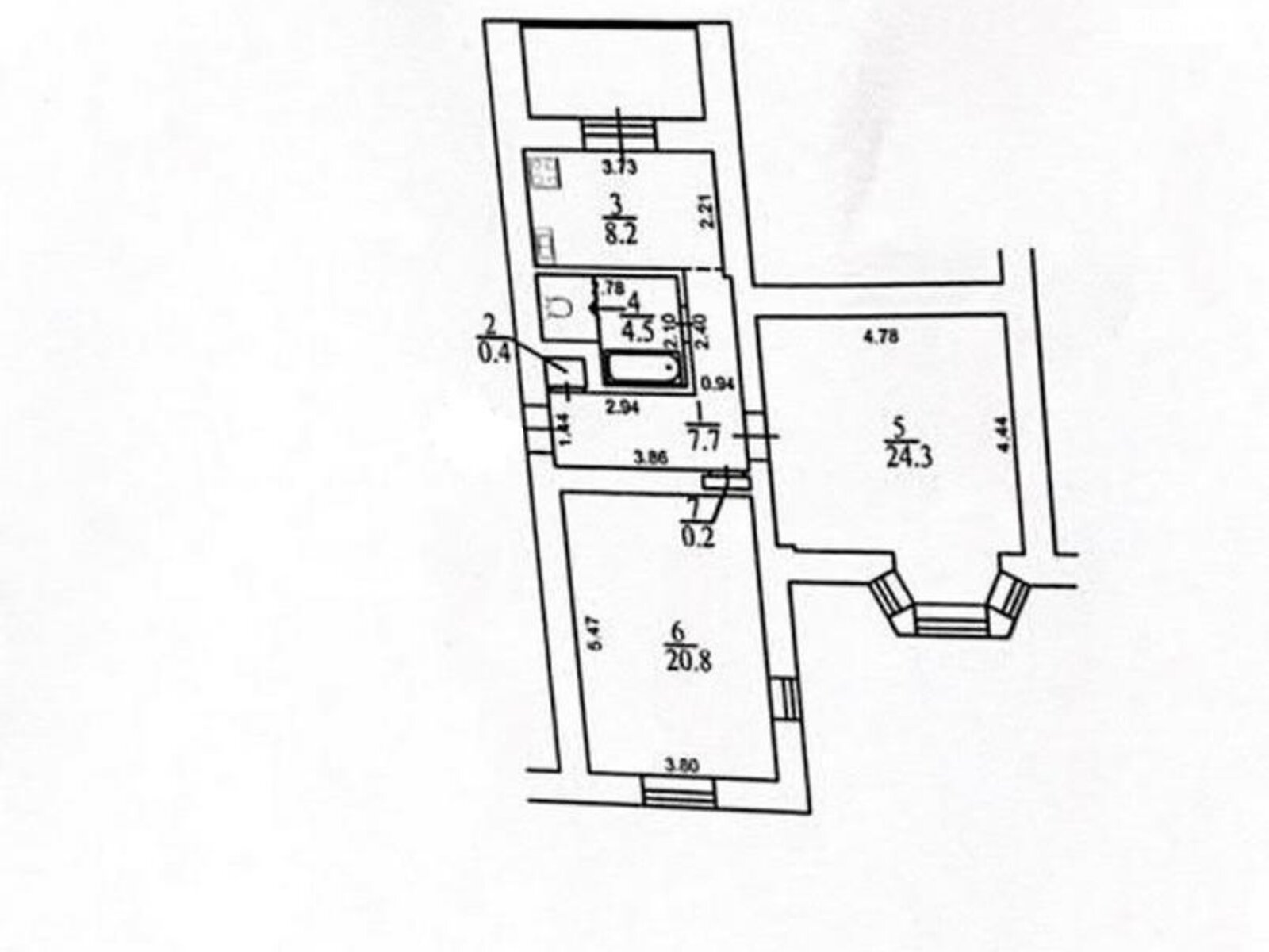 Продажа двухкомнатной квартиры в Киеве, на ул. Ивана Мазепы 4/6, район Печерск фото 1
