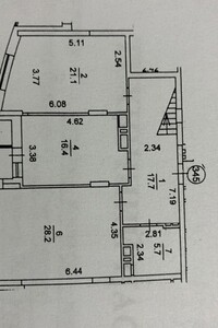 Продажа четырехкомнатной квартиры в Киеве, на бул. Леси Украинки 7-Б, кв. 345, район Печерск фото 2