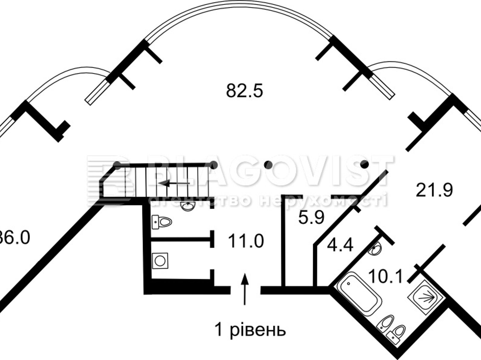 Продажа пятикомнатной квартиры в Киеве, на бул. Леси Украинки 7Б, район Печерск фото 1