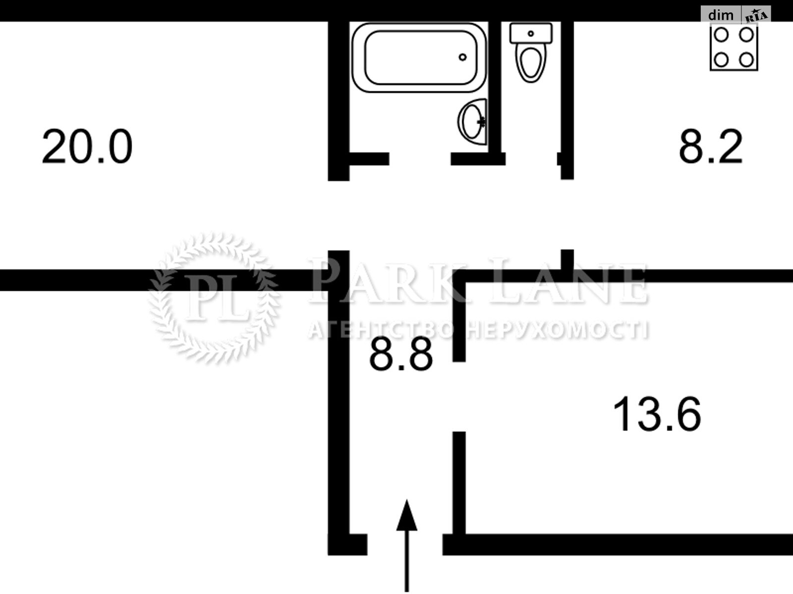 Продажа двухкомнатной квартиры в Киеве, на спуск Кловский 11, район Печерск фото 1