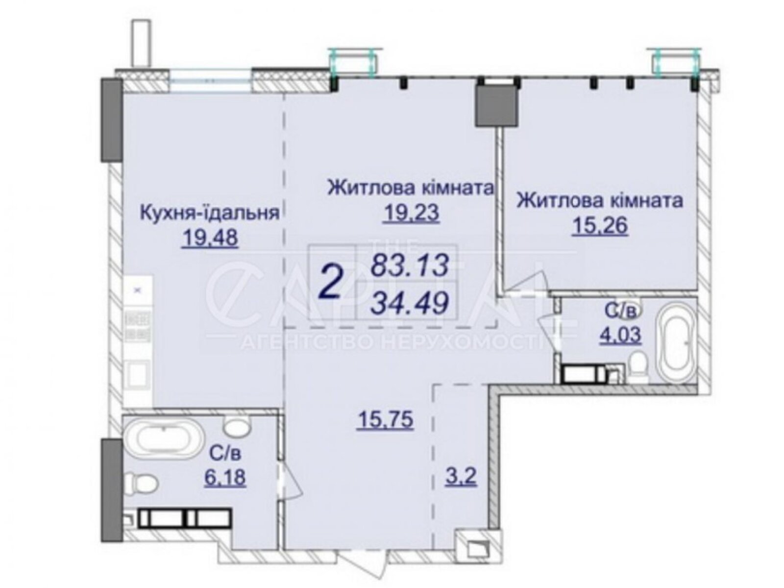 Продажа однокомнатной квартиры в Киеве, на ул. Андрея Верхогляда, район Печерский фото 1