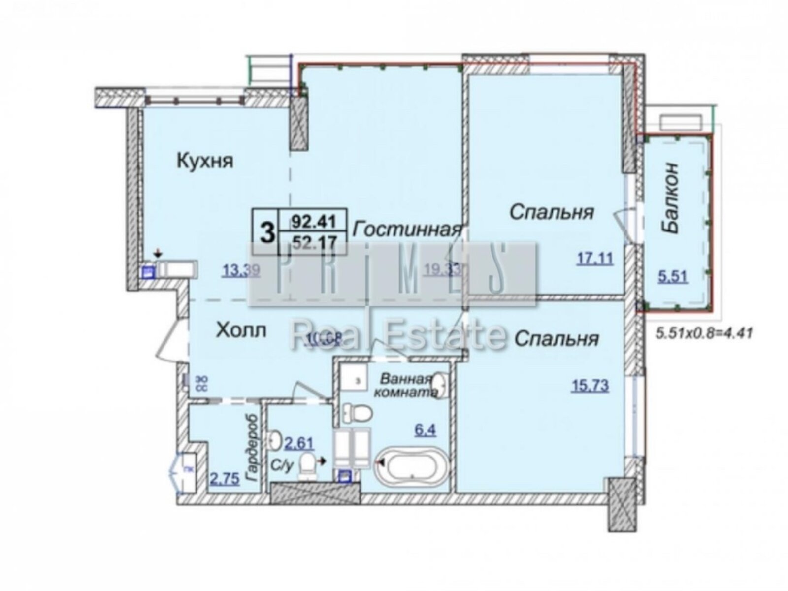 Продажа трехкомнатной квартиры в Киеве, на ул. Андрея Верхогляда 17Б, район Печерский фото 1