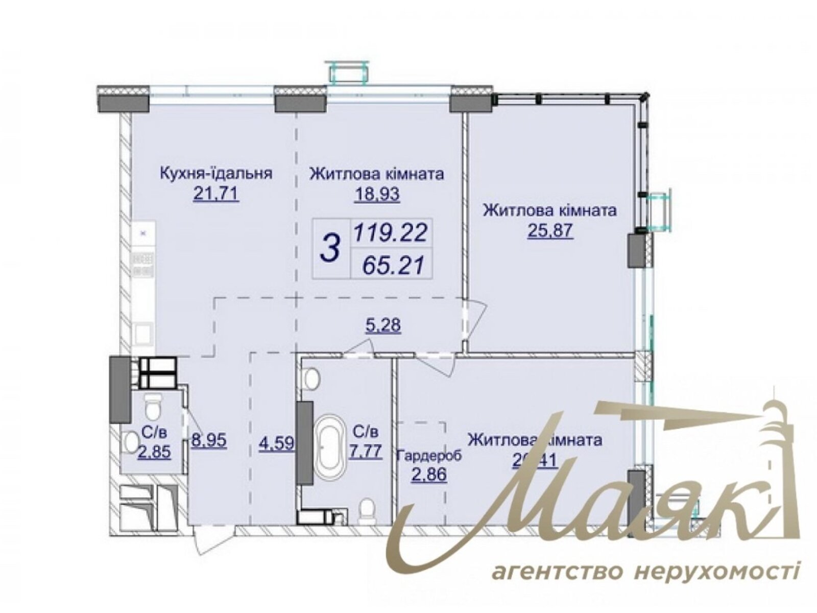 Продажа трехкомнатной квартиры в Киеве, на ул. Андрея Верхогляда 1, район Печерский фото 1