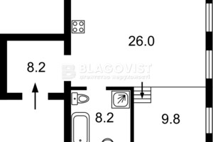 Продажа двухкомнатной квартиры в Киеве, на ул. Большая Васильковская 23А, район Печерский фото 2