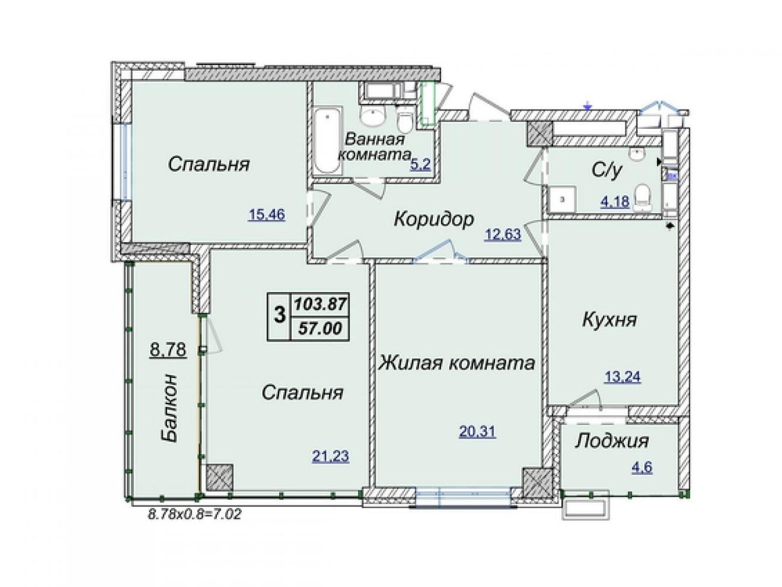 Продаж трикімнатної квартири в Києві, на вул. Андрія Верхогляда, район Печерський фото 1