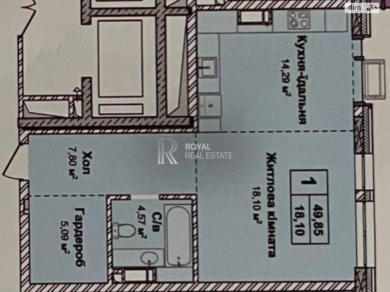 Продаж однокімнатної квартири в Києві, на вул. Андрія Верхогляда 1-20А, район Печерський фото 1 Продаж однокімнатної квартири в Києві, на вул. Андрія Верхогляда 1-20А, район Печерський фото 1