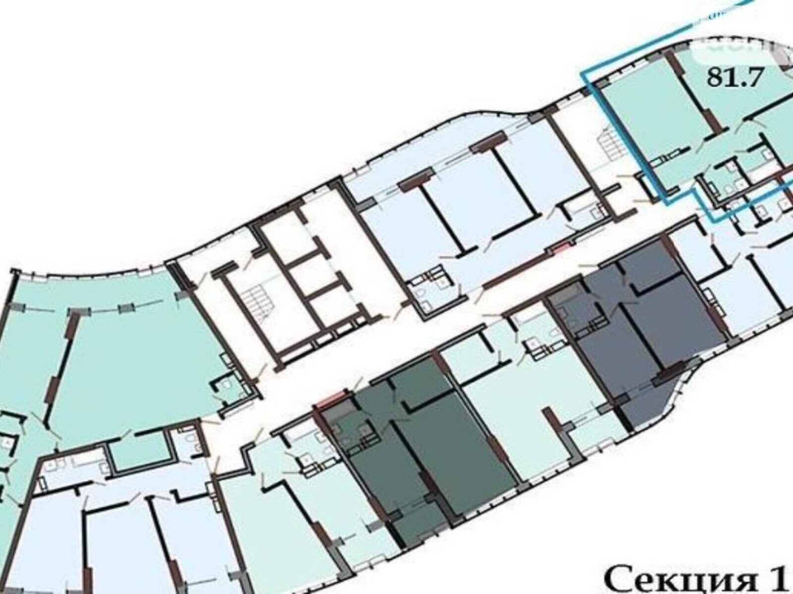 Продажа двухкомнатной квартиры в Киеве, на бул. Николая Михновского 13А, район Печерский фото 1