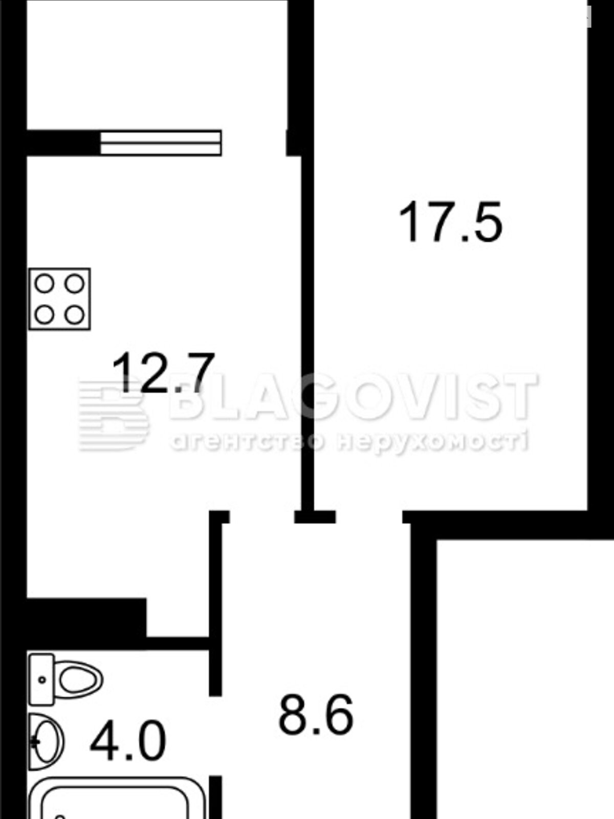 Продажа двухкомнатной квартиры в Киеве, на ул. Иоанна Павла II 11, кв. 321, район Печерский фото 1