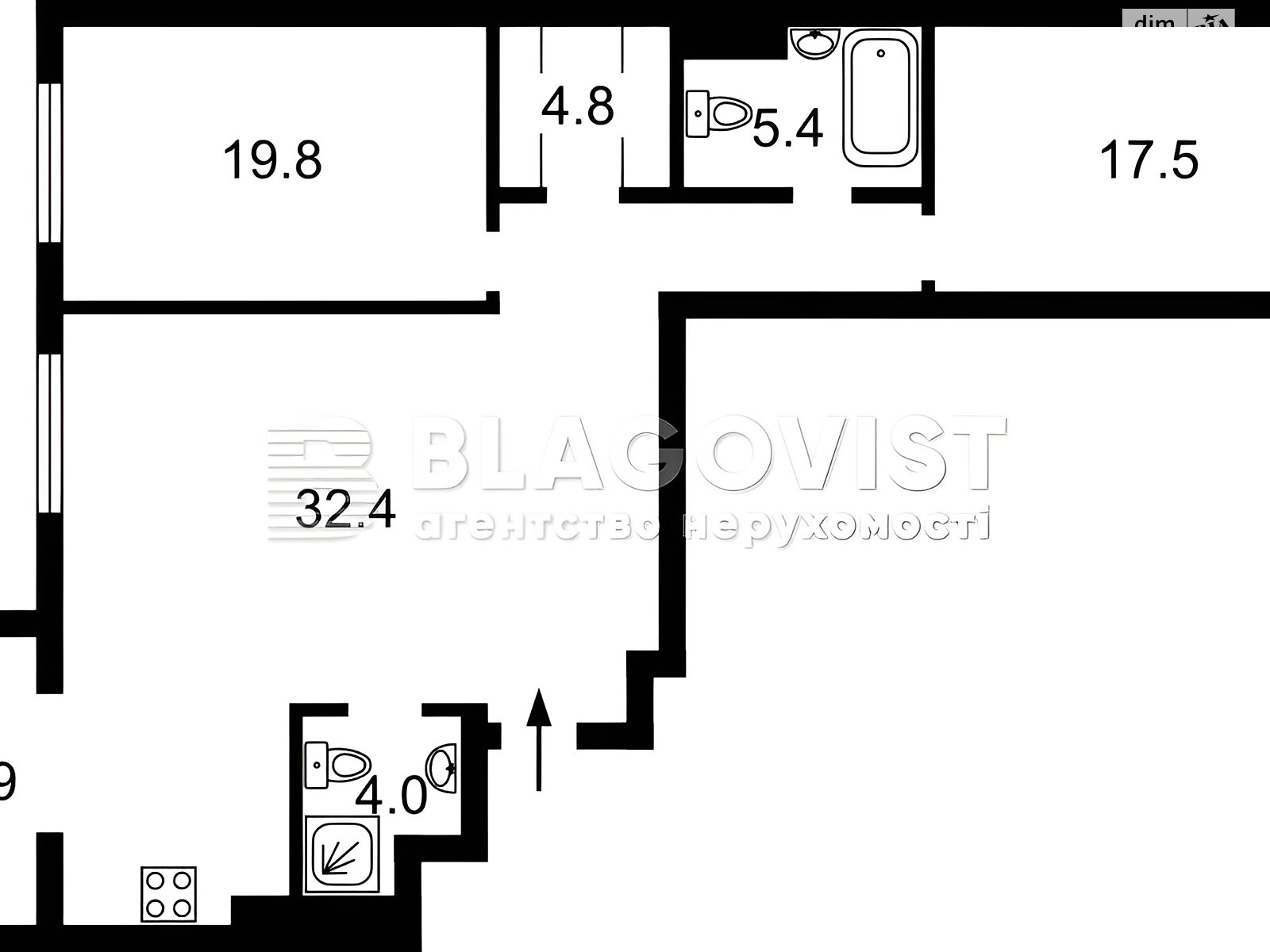 Продажа трехкомнатной квартиры в Киеве, на ул. Иоанна Павла II 6/1, район Печерский фото 1