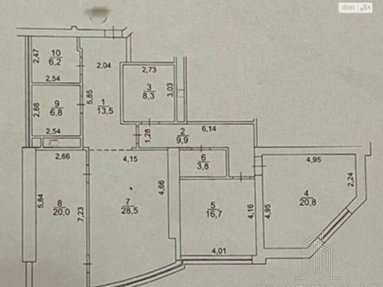 Продаж трикімнатної квартири в Києві, на узвіз Кловський 7, район Печерський фото 1