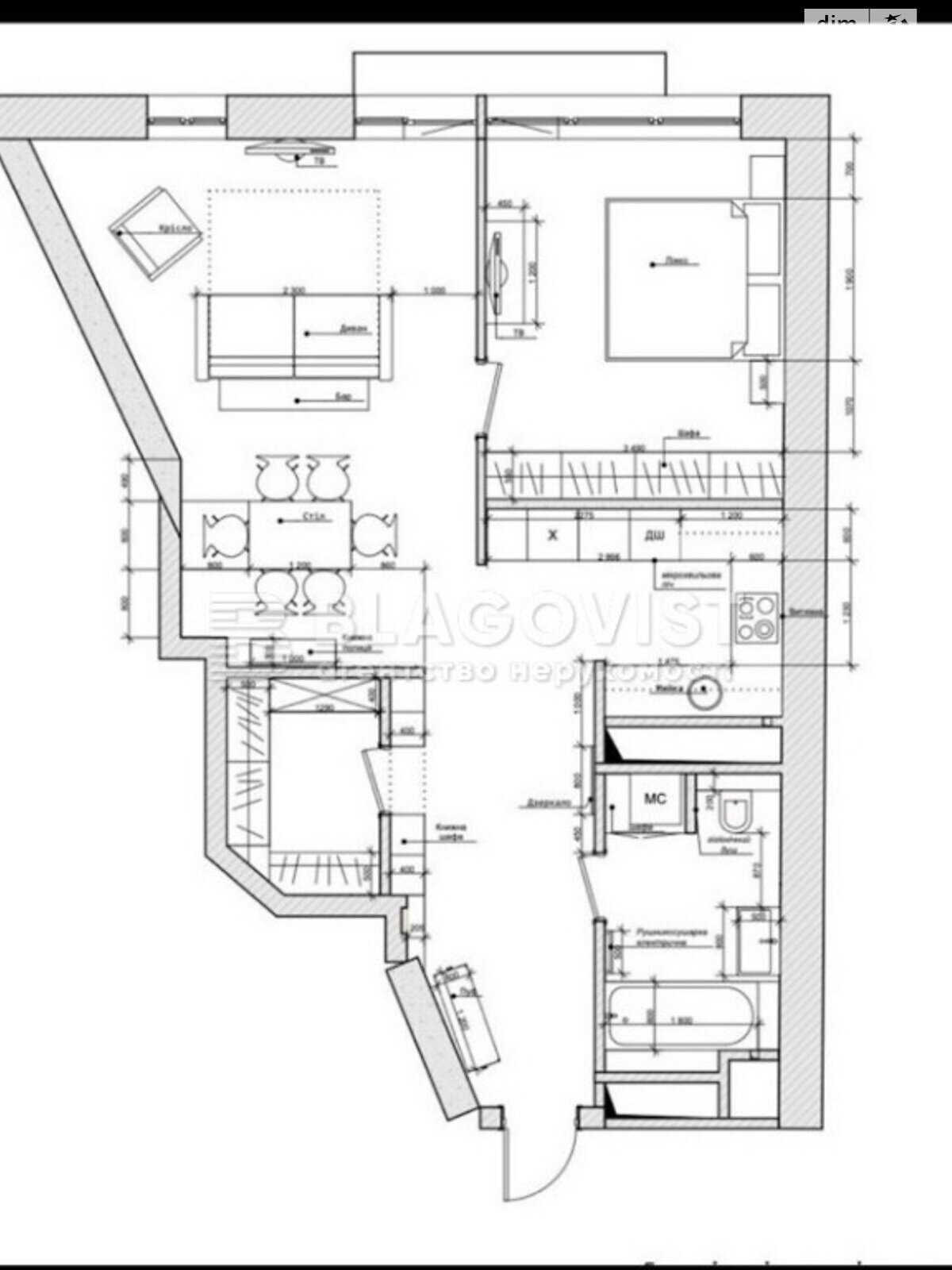 Продажа однокомнатной квартиры в Киеве, на пер. Лабораторный 7, район Печерский фото 1