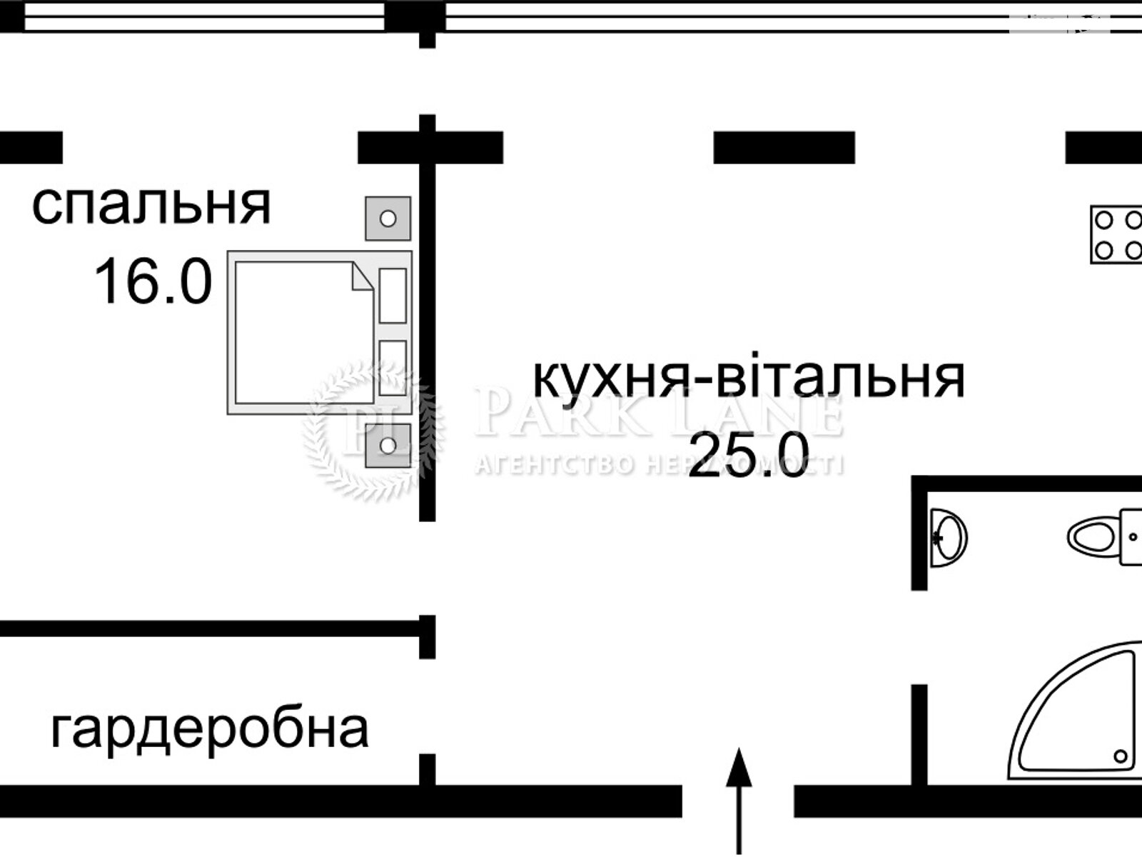 Продаж двокімнатної квартири в Києві, на пл. Лесі Українки 17, район Печерський фото 1