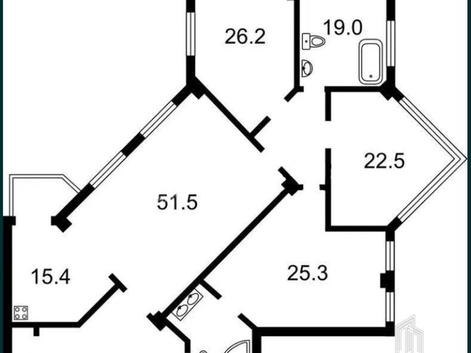 Продажа четырехкомнатной квартиры в Киеве, на ул. Лескова 1А, район Печерский фото 1