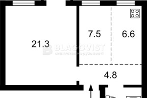 Продажа однокомнатной квартиры в Киеве, на ул. Маккейна Джона 9, район Печерский фото 2