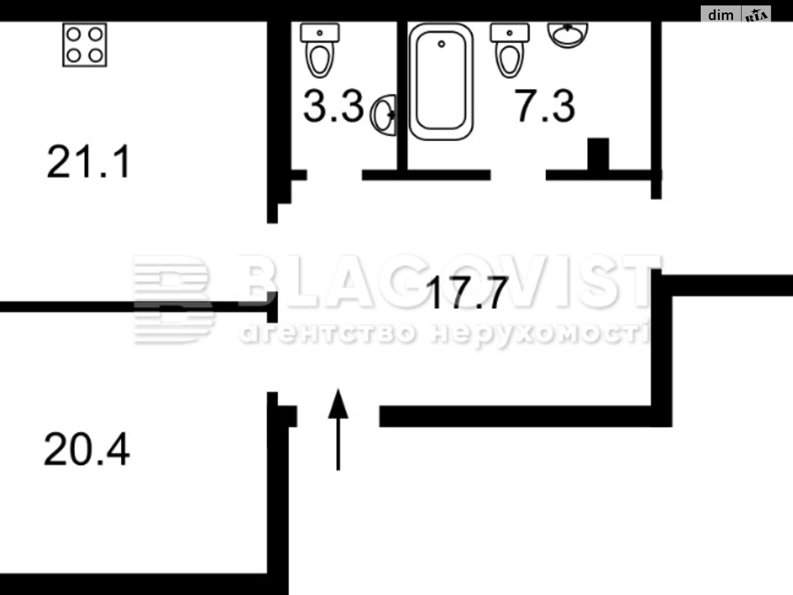 Продажа двухкомнатной квартиры в Киеве, на ул. Михаила Бойчука 19А, кв. 771, район Печерский фото 1