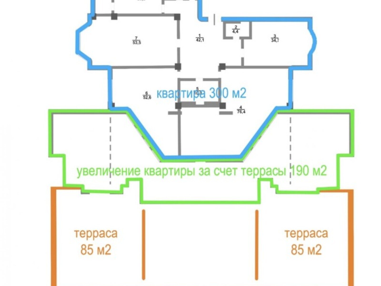 Продажа четырехкомнатной квартиры в Киеве, на ул. Михайла Грушевского 9А, район Печерский фото 1