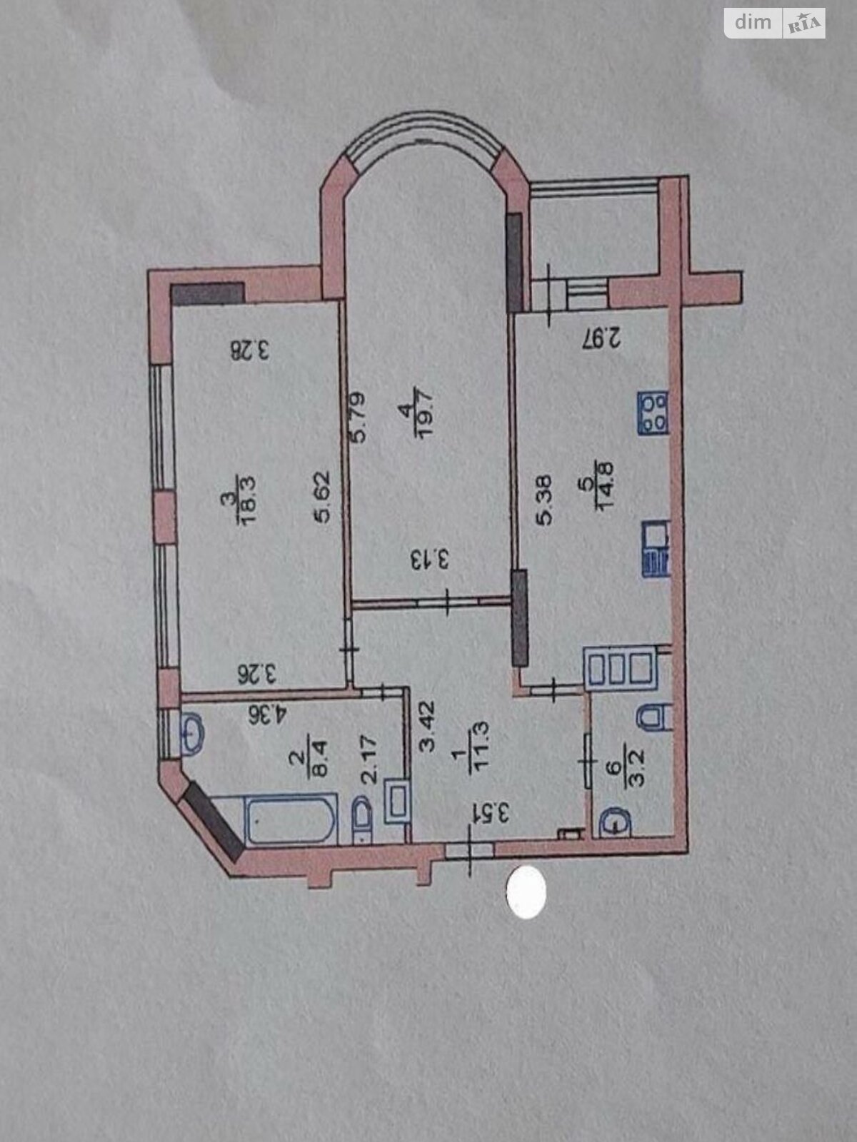 Продаж трикімнатної квартири в Києві, на вул. Іоанна Павла II 11, район Печерський фото 1