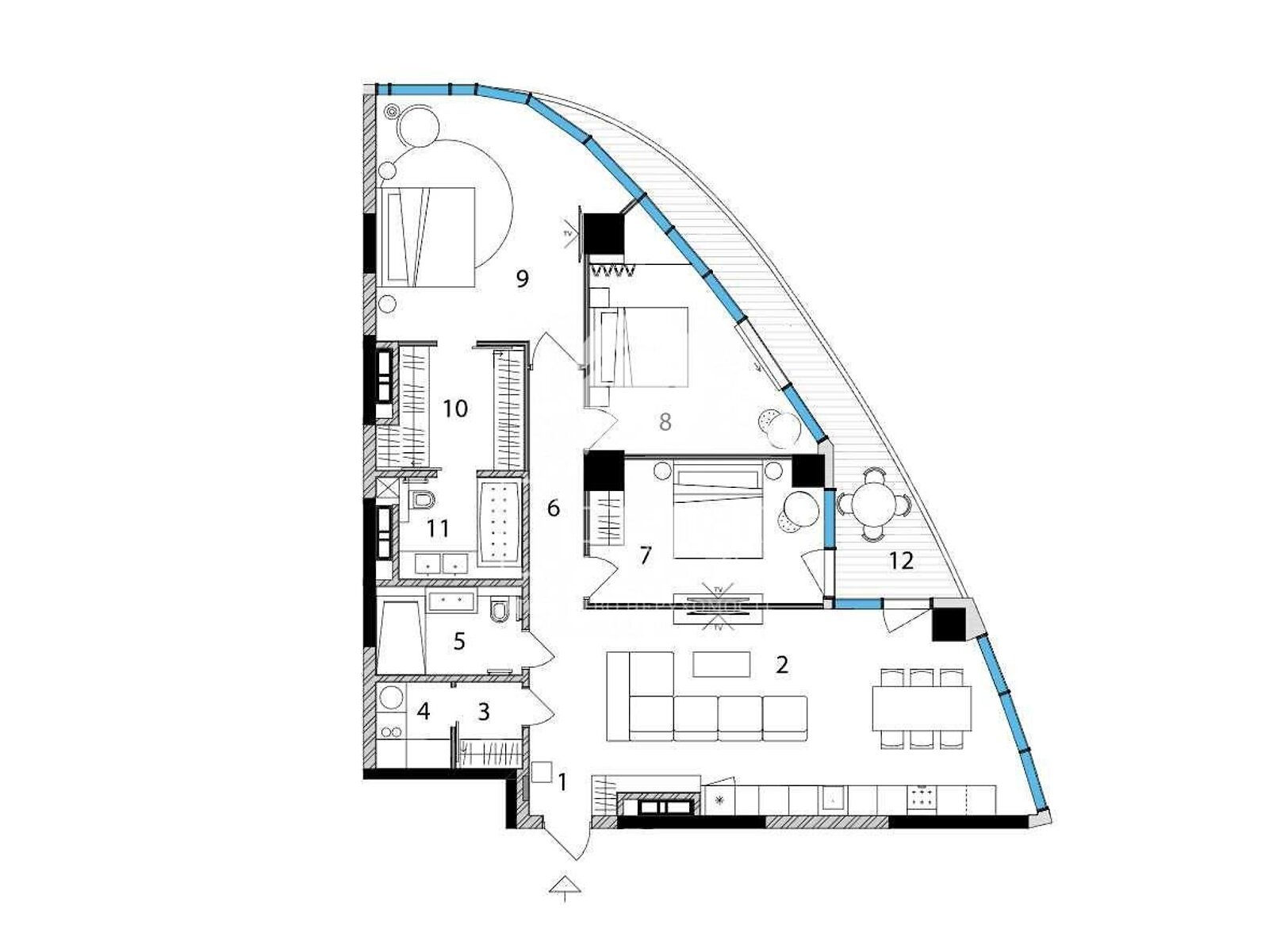 Продажа трехкомнатной квартиры в Киеве, на ул. Иоанна Павла II 12, район Печерский фото 1 Продажа трехкомнатной квартиры в Киеве, на ул. Иоанна Павла II 12, район Печерский фото 1