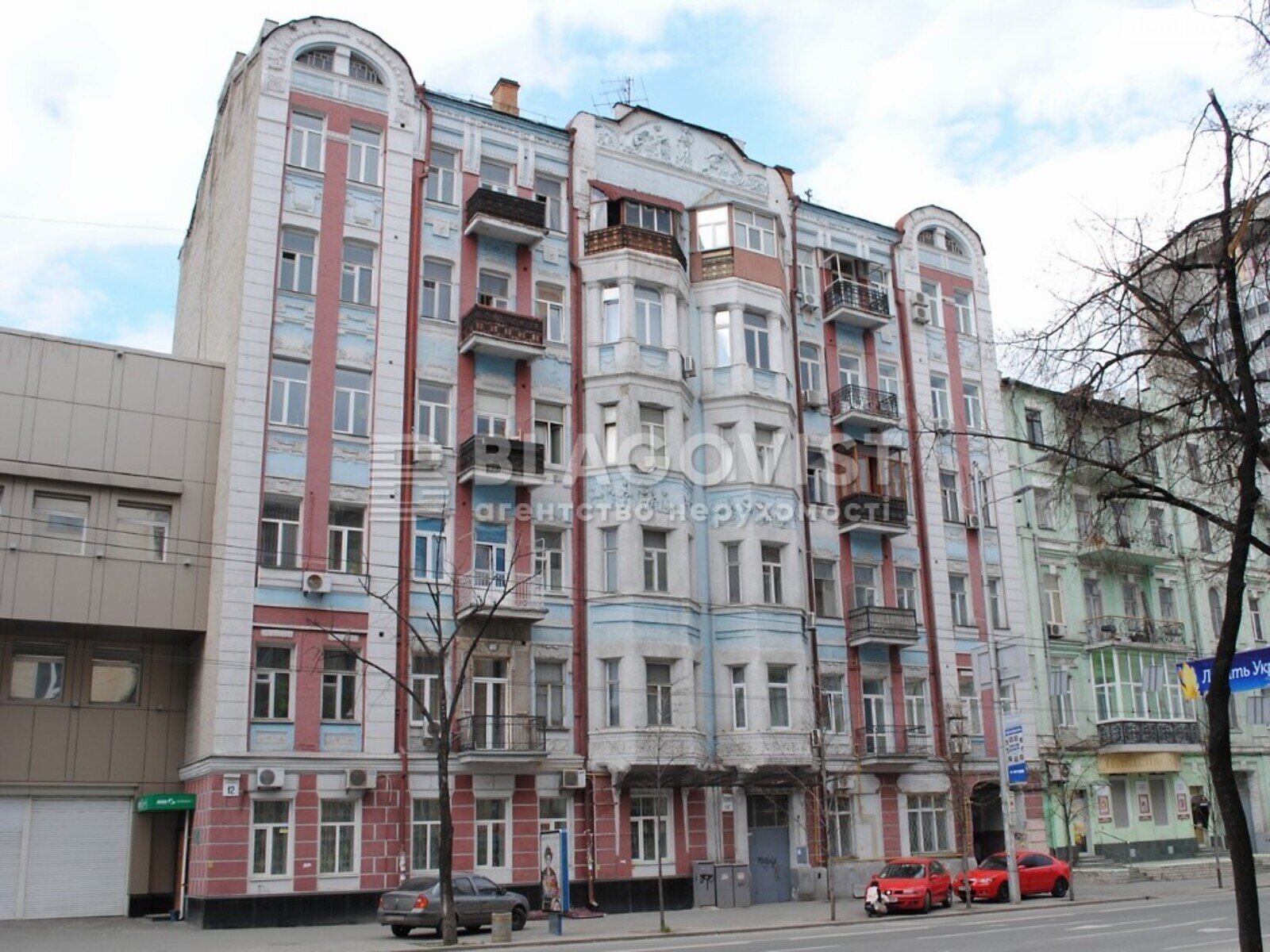 Продаж однокімнатної квартири в Києві, на вул. Саксаганського 12, район Печерський фото 1