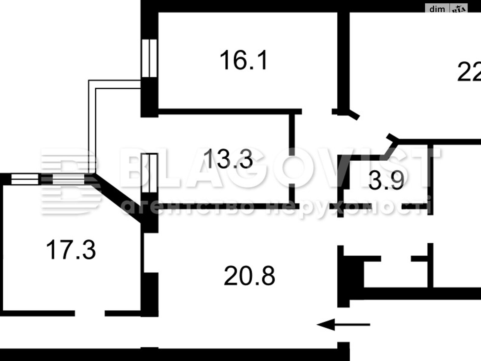 Продажа трехкомнатной квартиры в Киеве, на ул. Шота Руставели 30Б, район Печерский фото 1