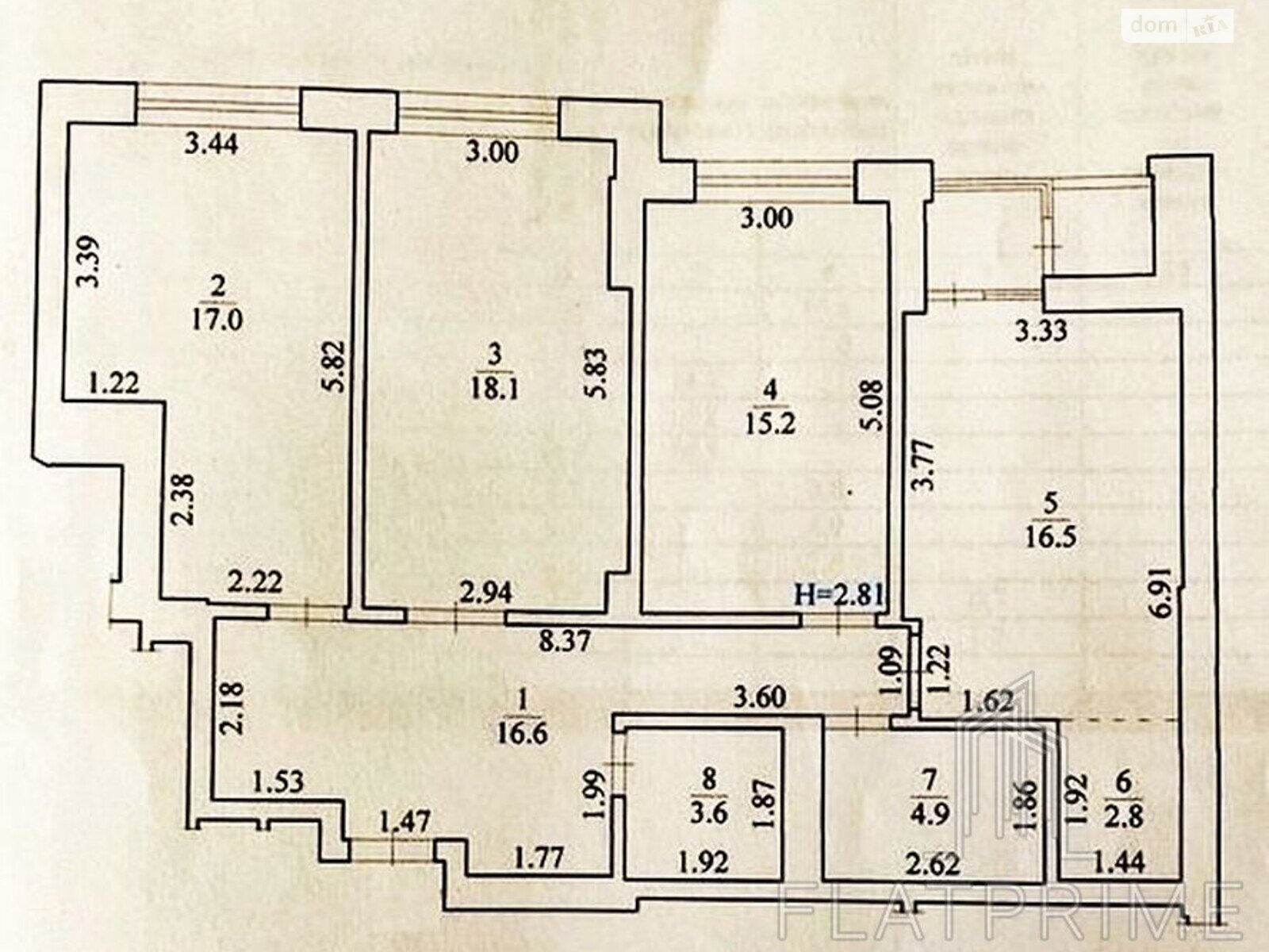 Продажа трехкомнатной квартиры в Киеве, на туп. Крепостной 7Б, район Печерский фото 1