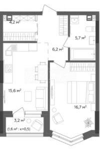 Продажа однокомнатной квартиры в Киеве, на пр. Военный 8, район Печерский фото 2