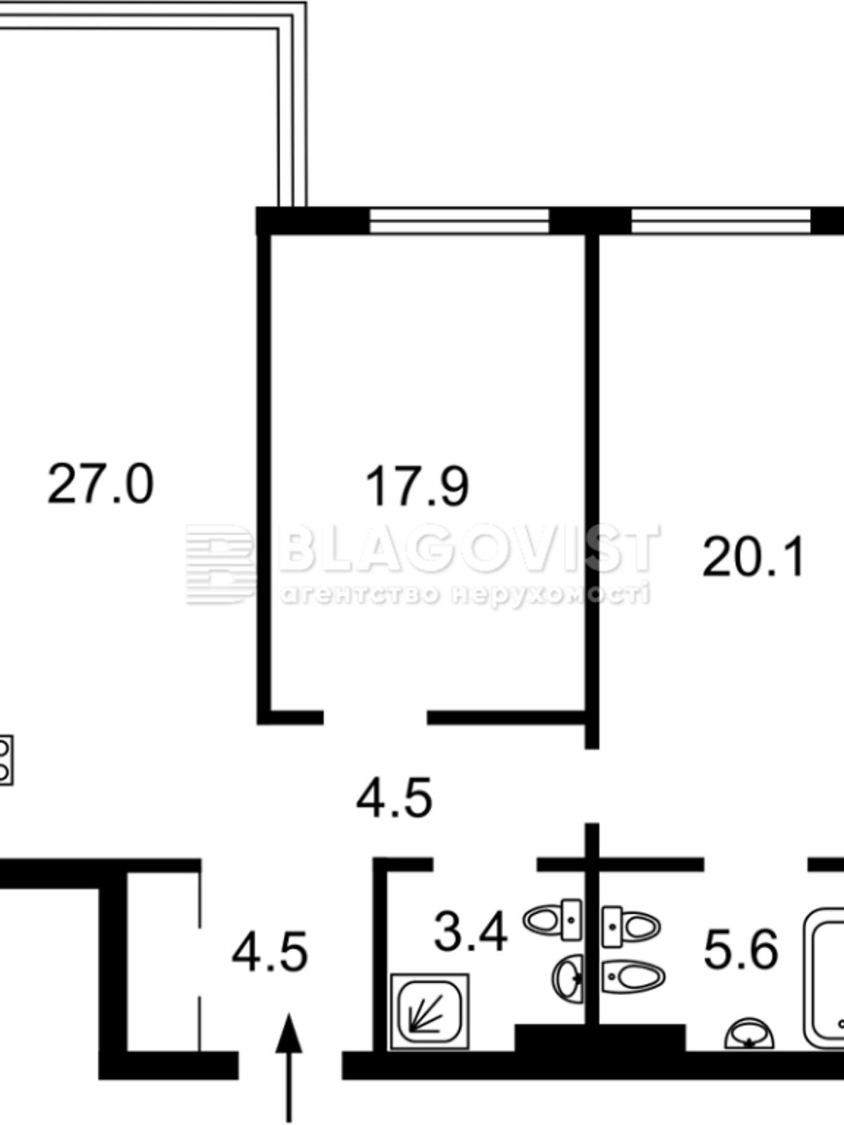 Продажа трехкомнатной квартиры в Киеве, на ул. Зверинецкая 72, район Печерский фото 1