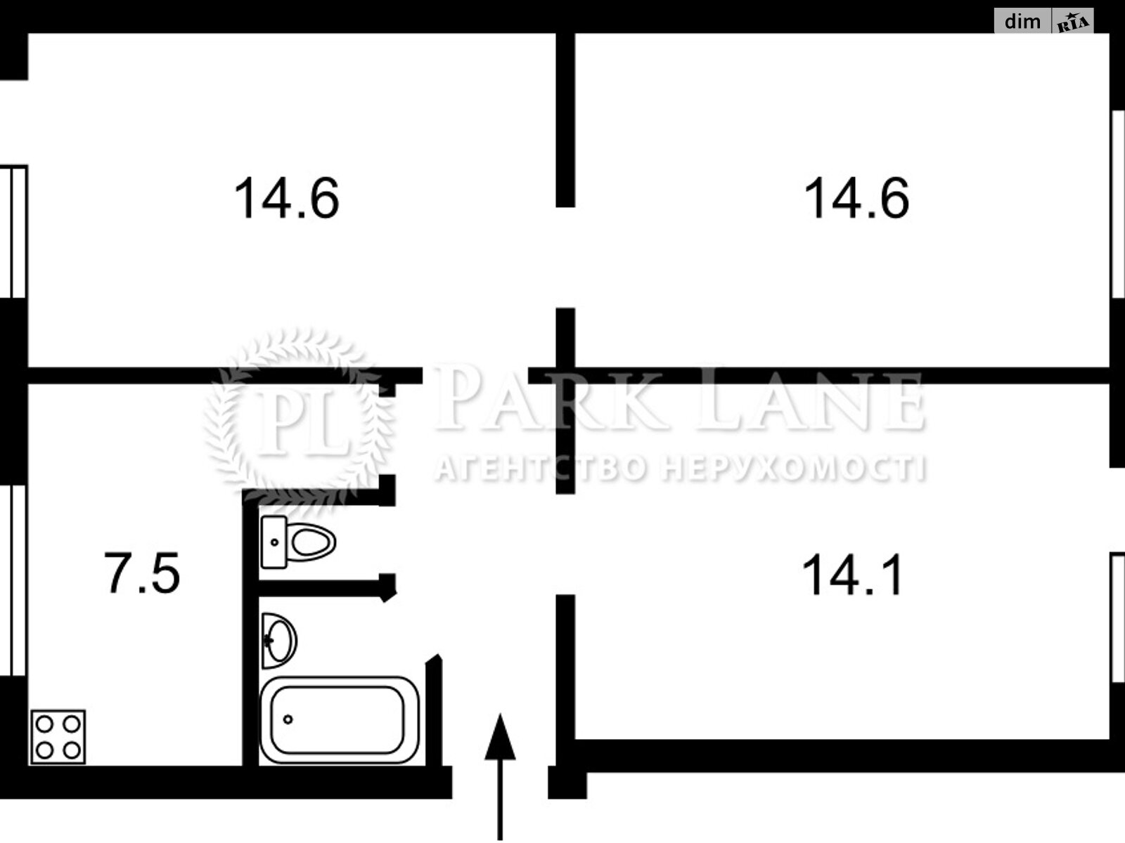 Продаж трикімнатної квартири в Києві, на вул. Волинська, район Першотравневий Масив фото 1