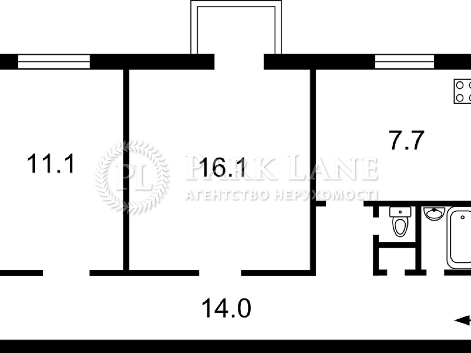 Продажа двухкомнатной квартиры в Киеве, на ул. Верхний Вал 50, район Подол фото 1