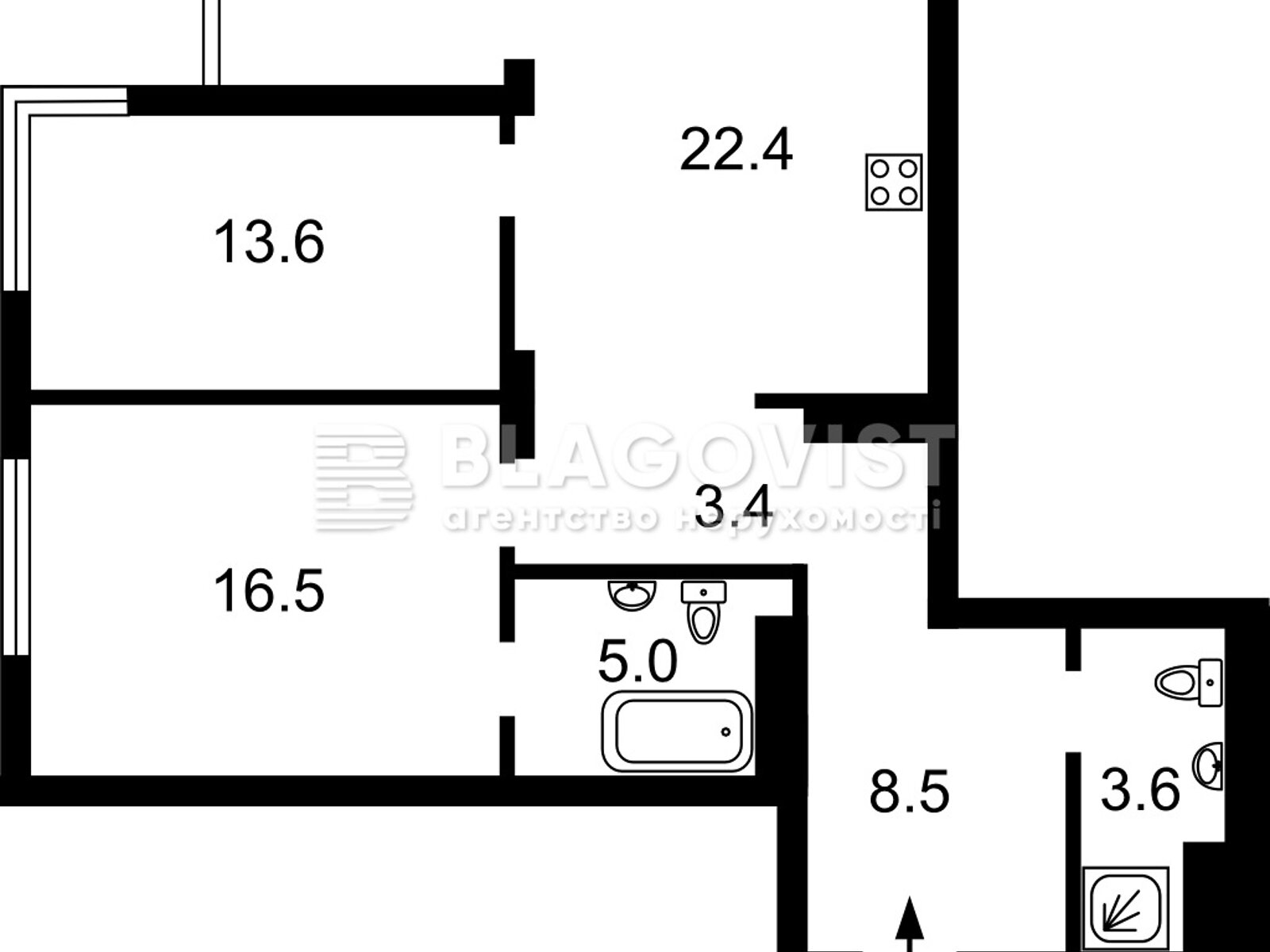Продажа двухкомнатной квартиры в Киеве, на ул. Александра Олеся 13, район Подольский фото 1 Продажа двухкомнатной квартиры в Киеве, на ул. Александра Олеся 13, район Подольский фото 1