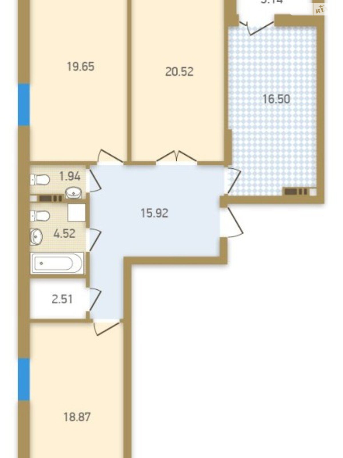 Продажа трехкомнатной квартиры в Киеве, на ул. Дегтярная, район Подольский фото 1