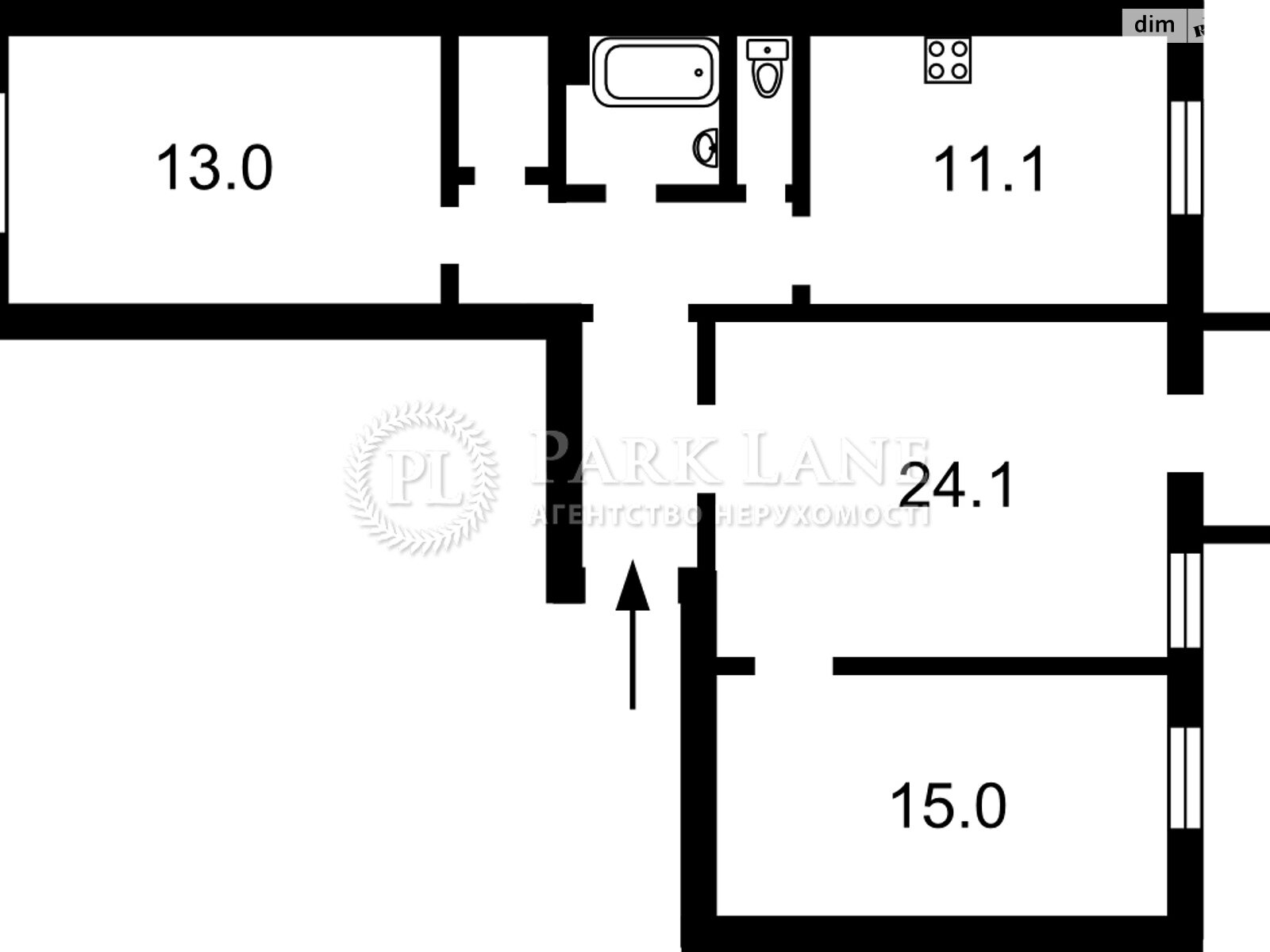 Продаж трикімнатної квартири в Києві, на вул. Хорива 15, район Подільський фото 1