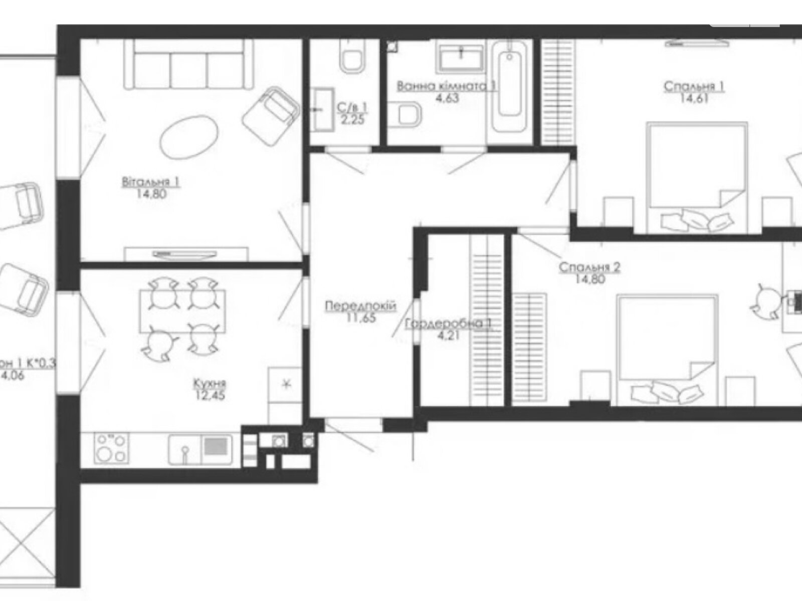 Продажа трехкомнатной квартиры в Киеве, на ул. Набережно-Рыбальская дорога 3, район Подольский фото 1
