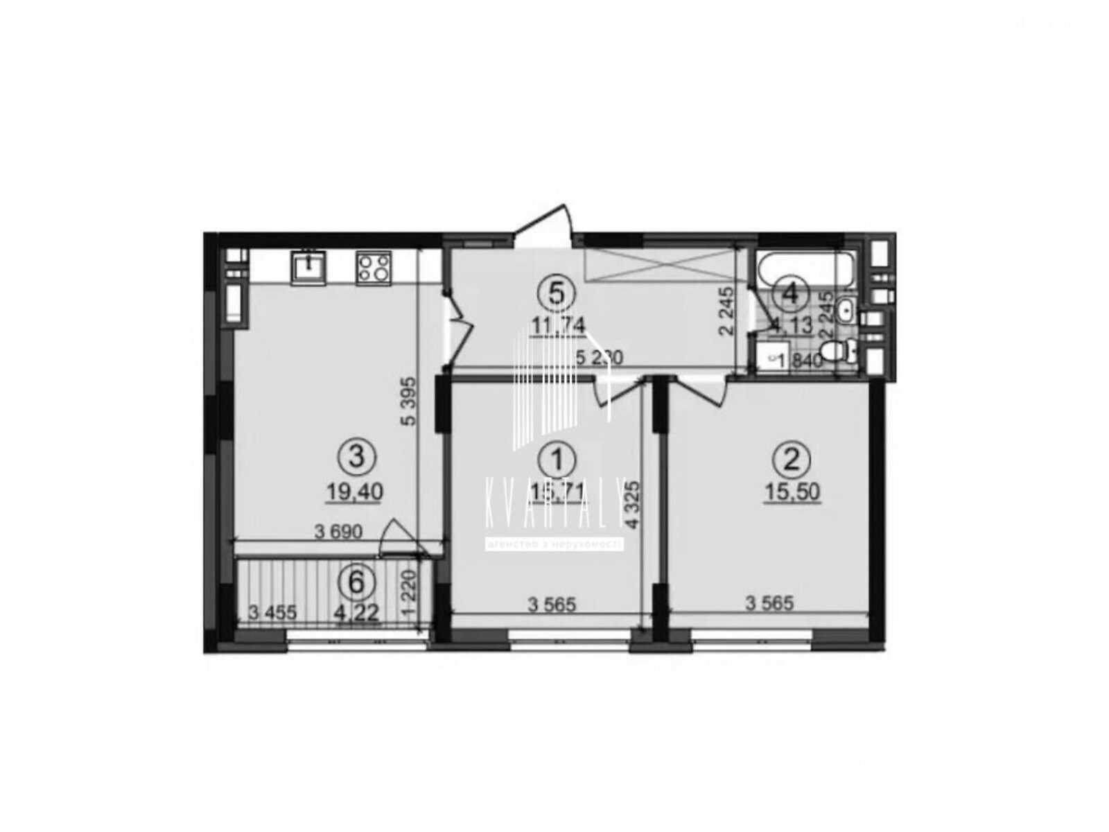 Продажа двухкомнатной квартиры в Киеве, на ул. Семьи Кристеров 18/6, район Подольский фото 1