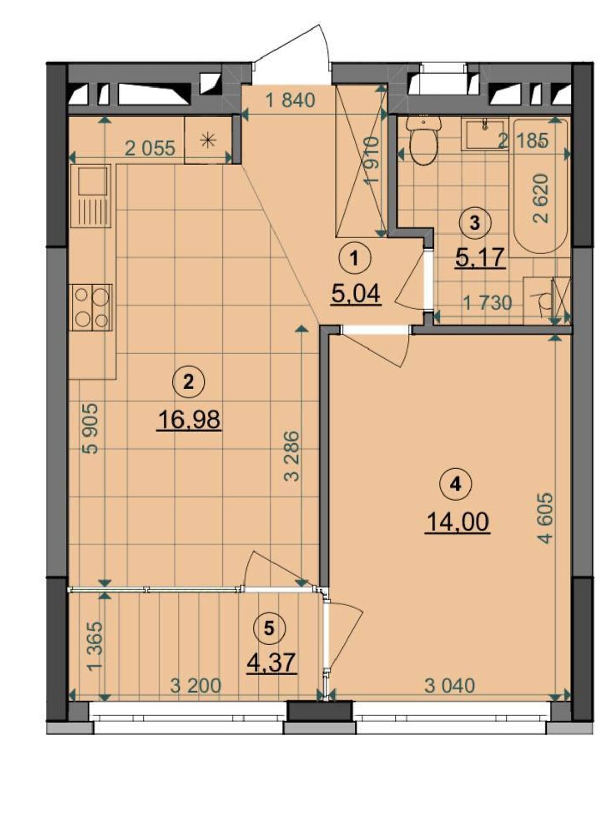 Продажа однокомнатной квартиры в Киеве, на ул. Виктора Некрасова 10, район Подольский фото 1