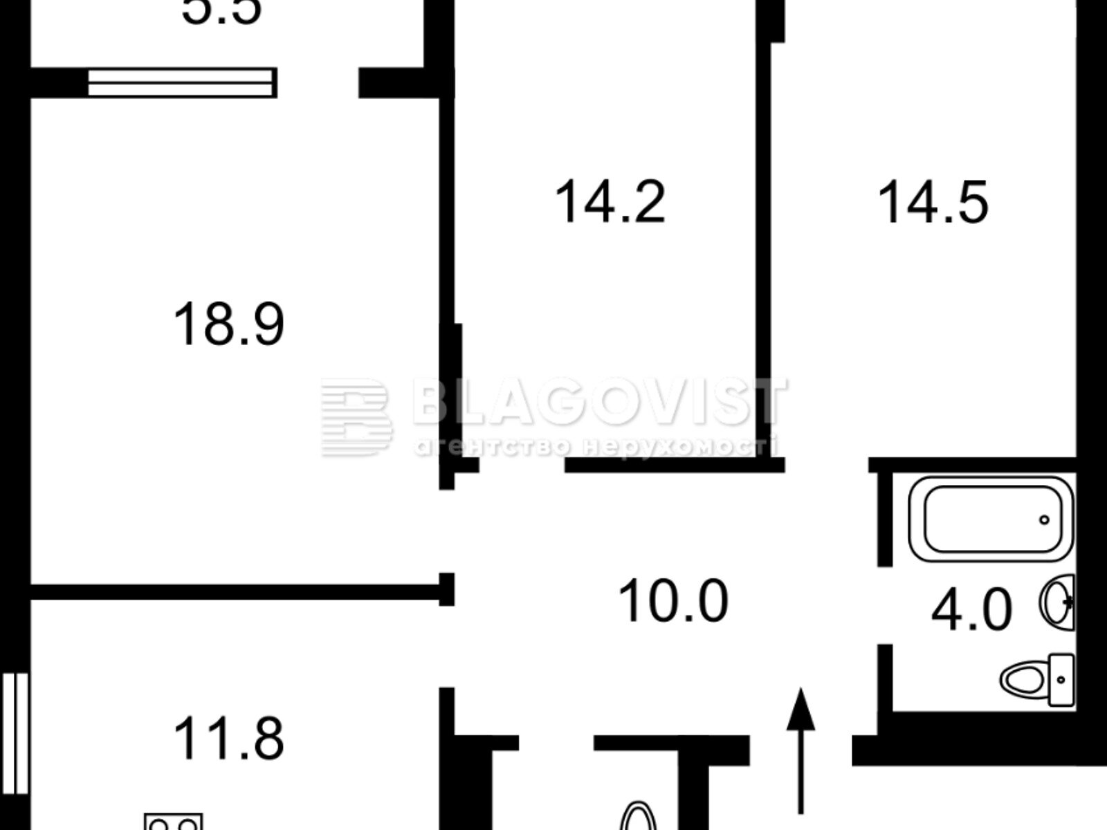 Продажа трехкомнатной квартиры в Киеве, на просп. Правды 41А, район Подольский фото 1