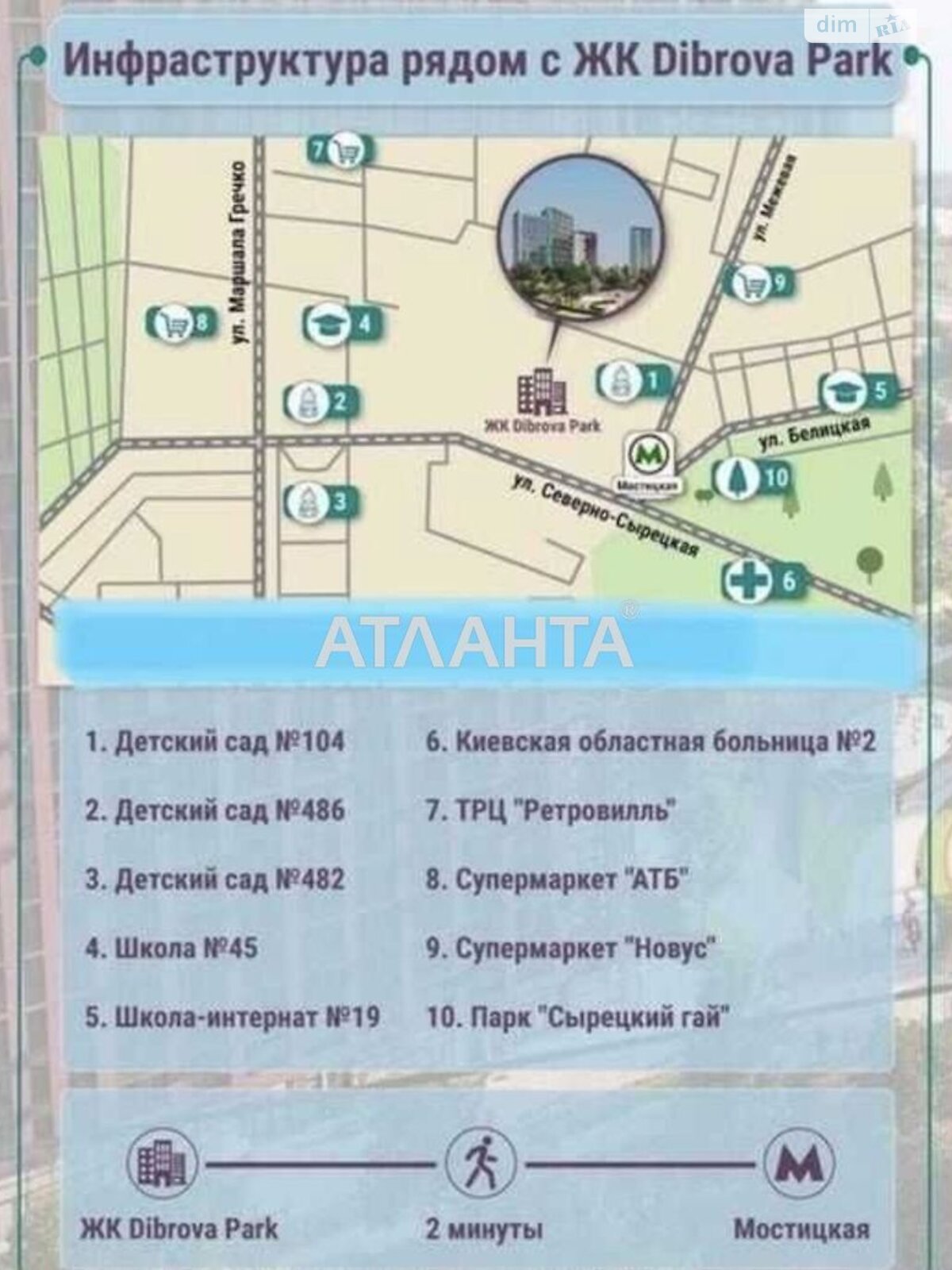 Продаж двокімнатної квартири в Києві, на вул. Зінаїди Тулуб 1А, район Подільський фото 1