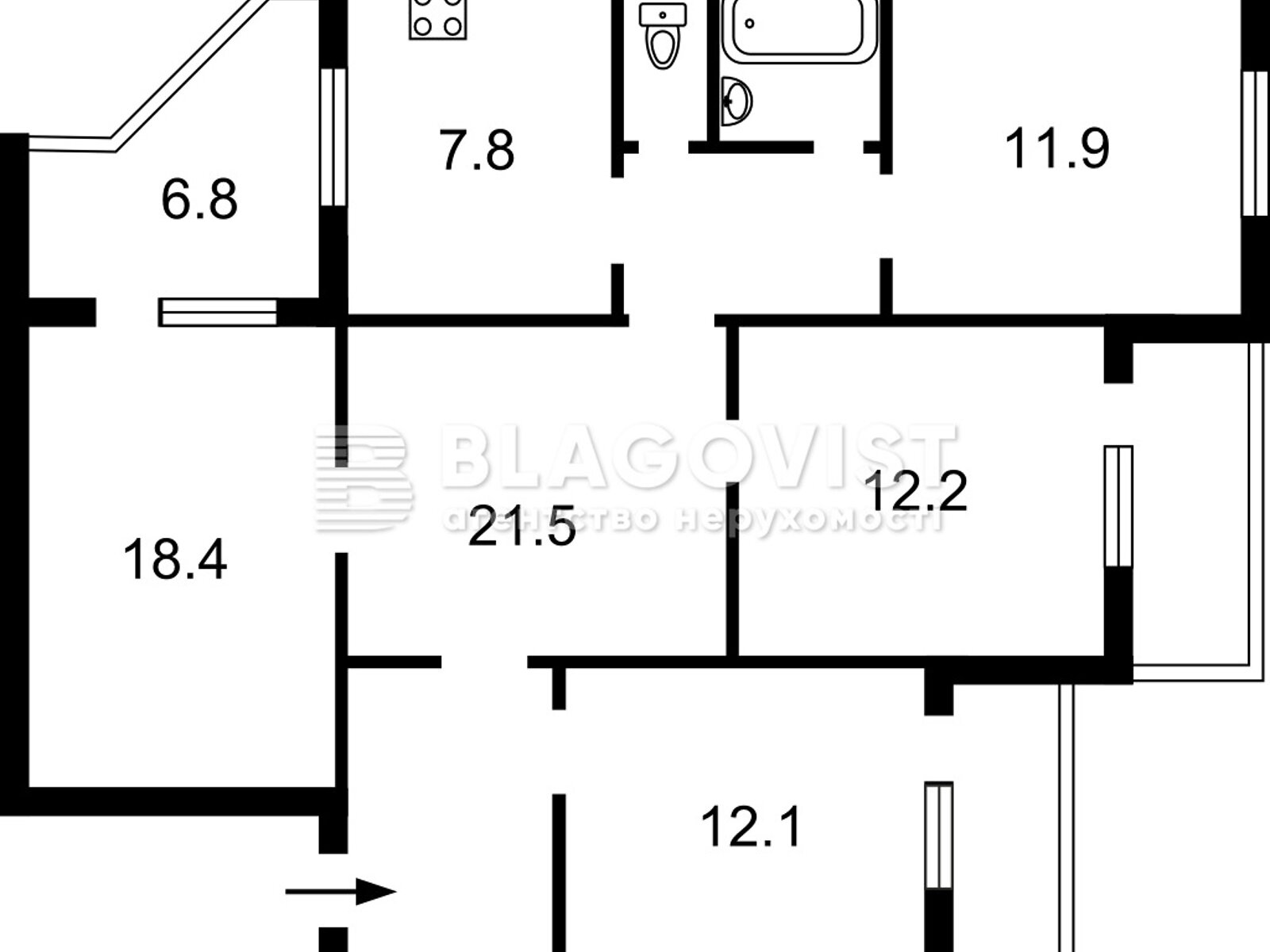 Продажа трехкомнатной квартиры в Киеве, на ул. Александра Кошица 10/21, район Позняки фото 1 Продажа трехкомнатной квартиры в Киеве, на ул. Александра Кошица 10/21, район Позняки фото 1