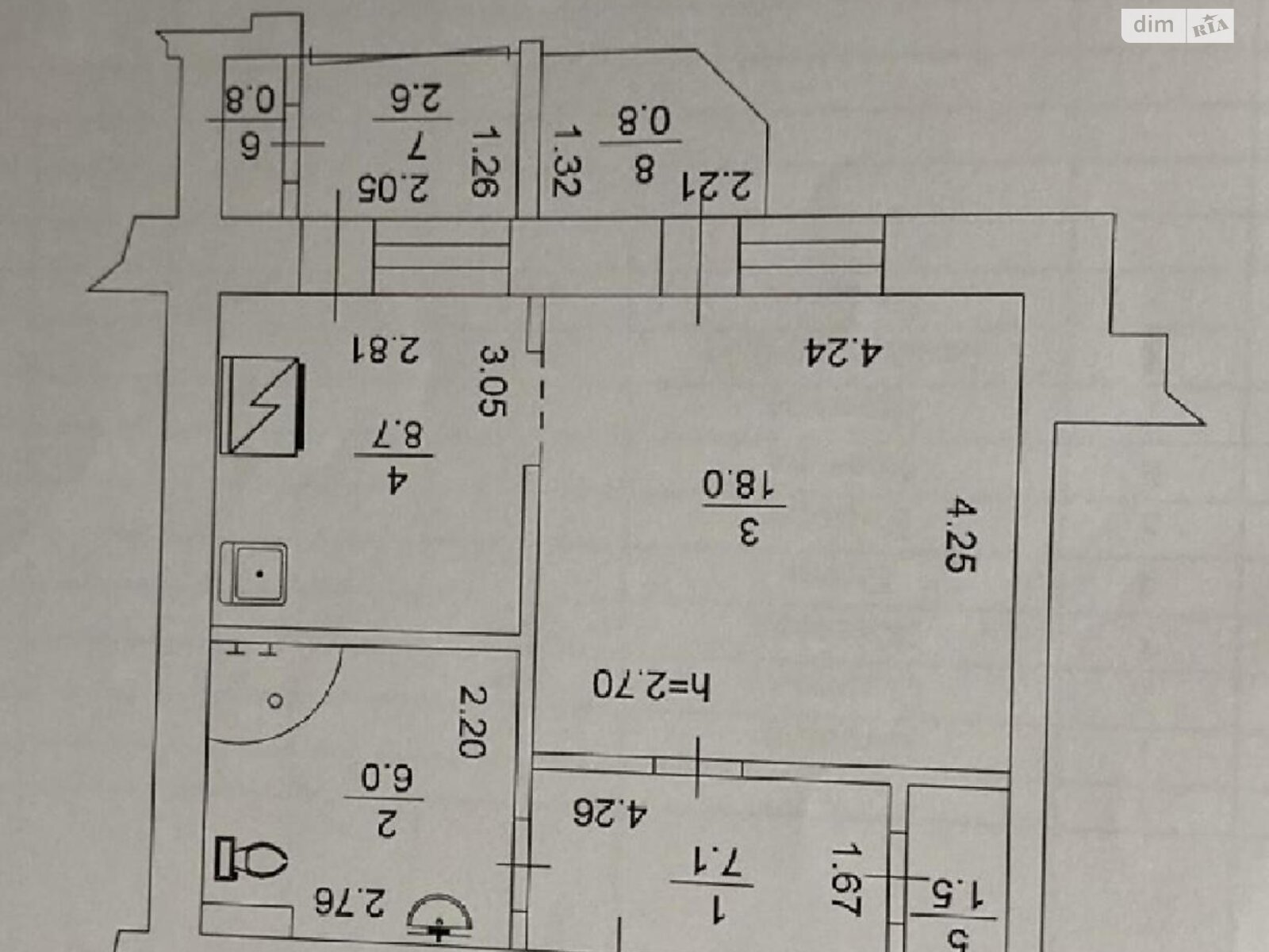 Продажа однокомнатной квартиры в Киеве, на ул. Анны Ахматовой 31, район Позняки фото 1