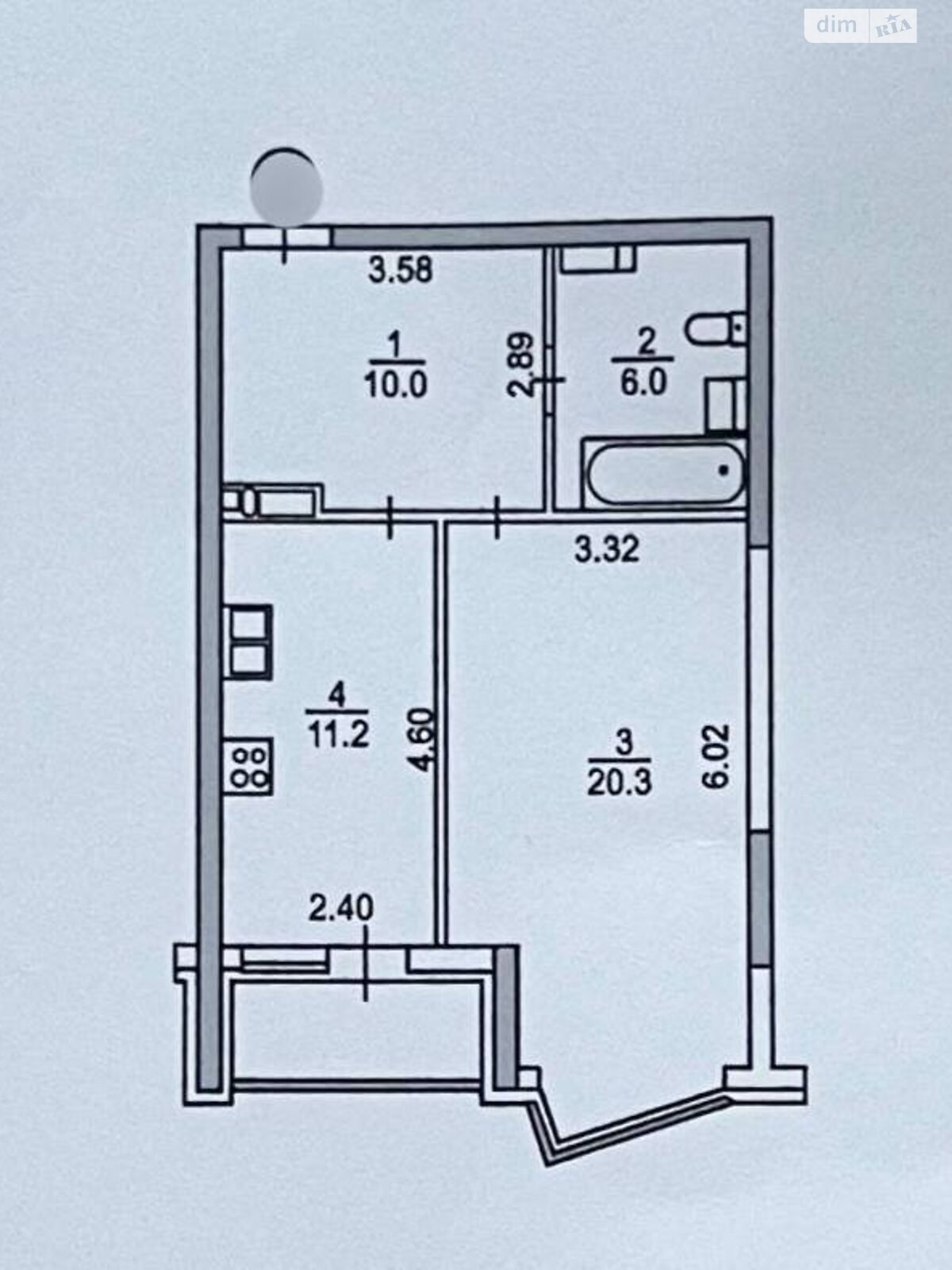 Продаж однокімнатної квартири в Києві, на вул. Драгоманова 2, район Позняки фото 1