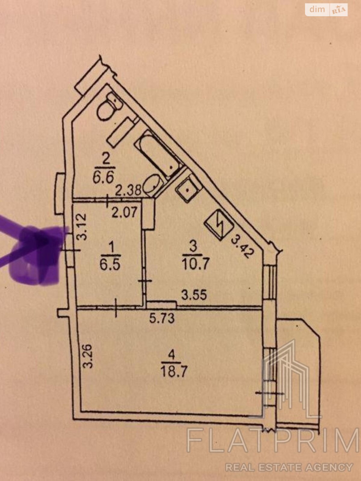 Продаж однокімнатної квартири в Києві, на вул. Драгоманова 6/1, район Позняки фото 1 Продаж однокімнатної квартири в Києві, на вул. Драгоманова 6/1, район Позняки фото 1