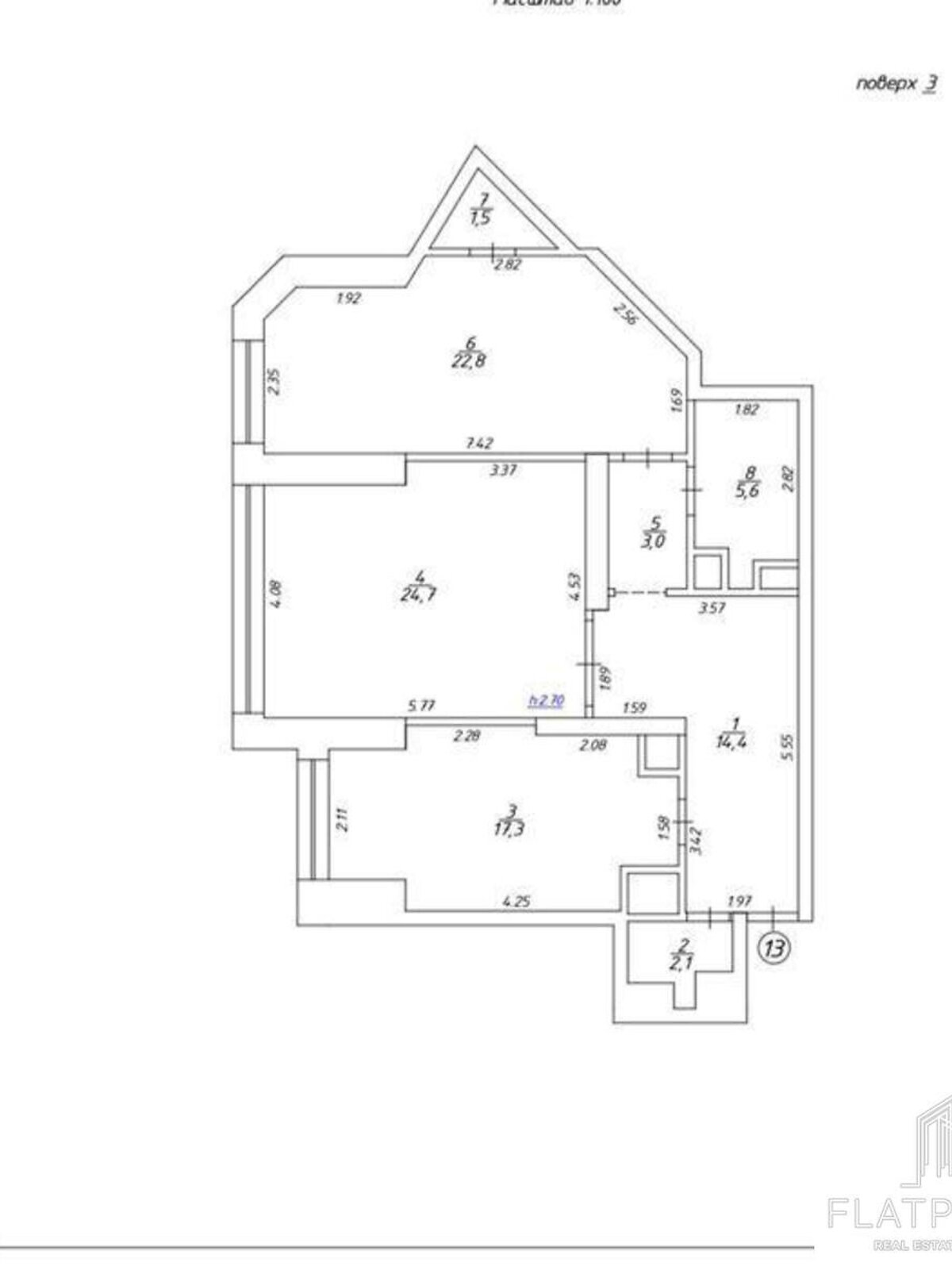 Продажа двухкомнатной квартиры в Киеве, на ул. Княжий Затон 21, район Позняки фото 1
