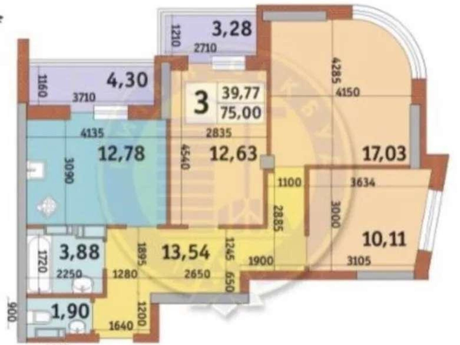 Продажа трехкомнатной квартиры в Киеве, на ул. Клеманская 7, район Позняки фото 1