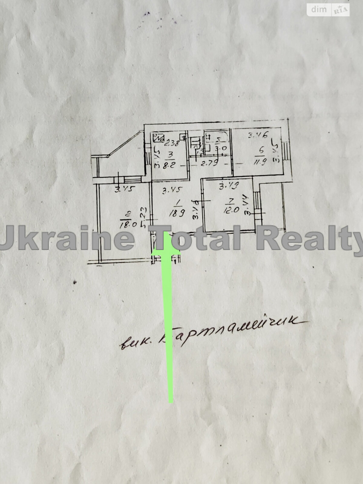 Продажа трехкомнатной квартиры в Киеве, на просп. Петра Григоренко 13, район Позняки фото 1