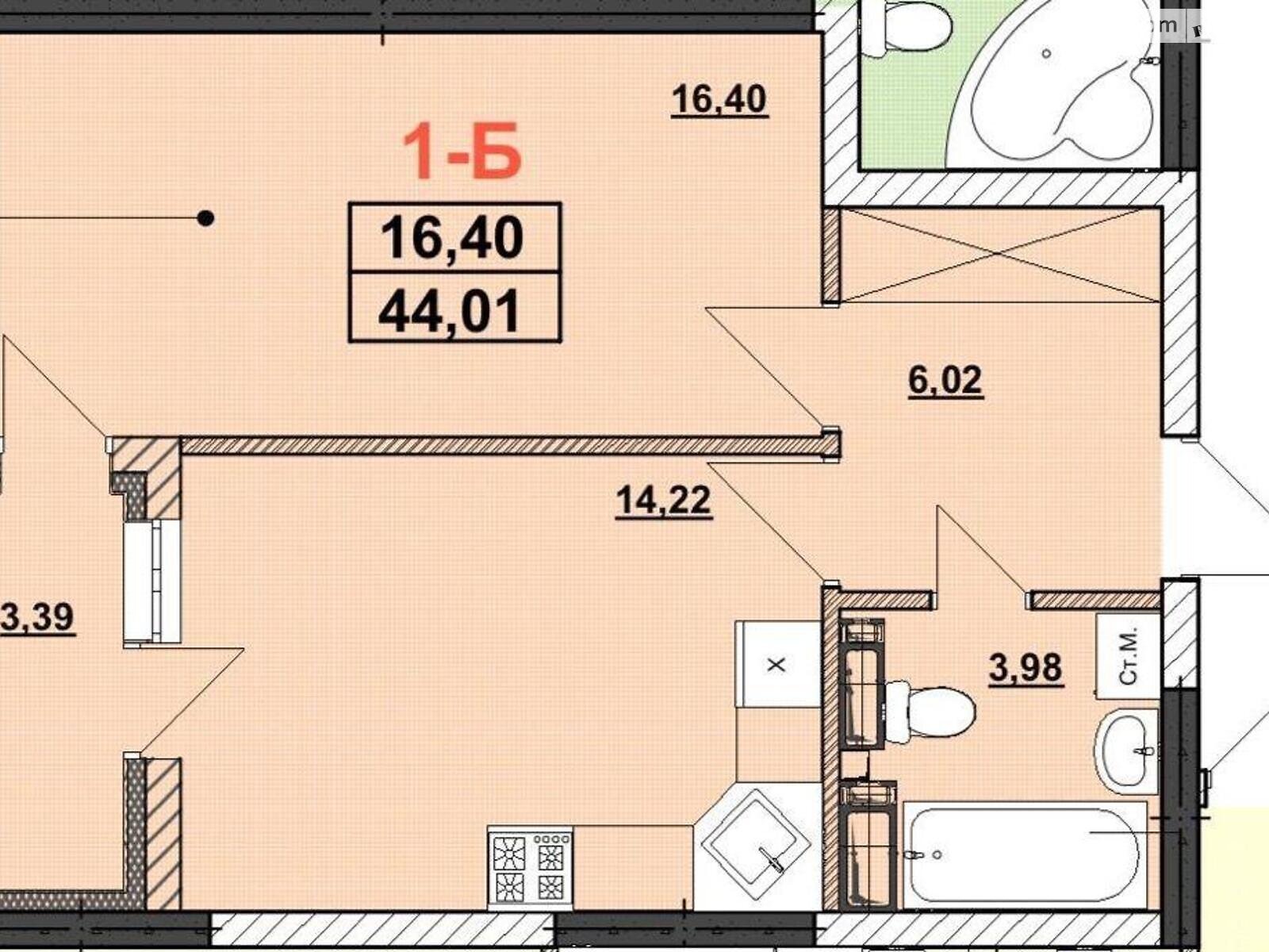 Продажа однокомнатной квартиры в Киеве, на ул. Причальная 11, район Позняки фото 1