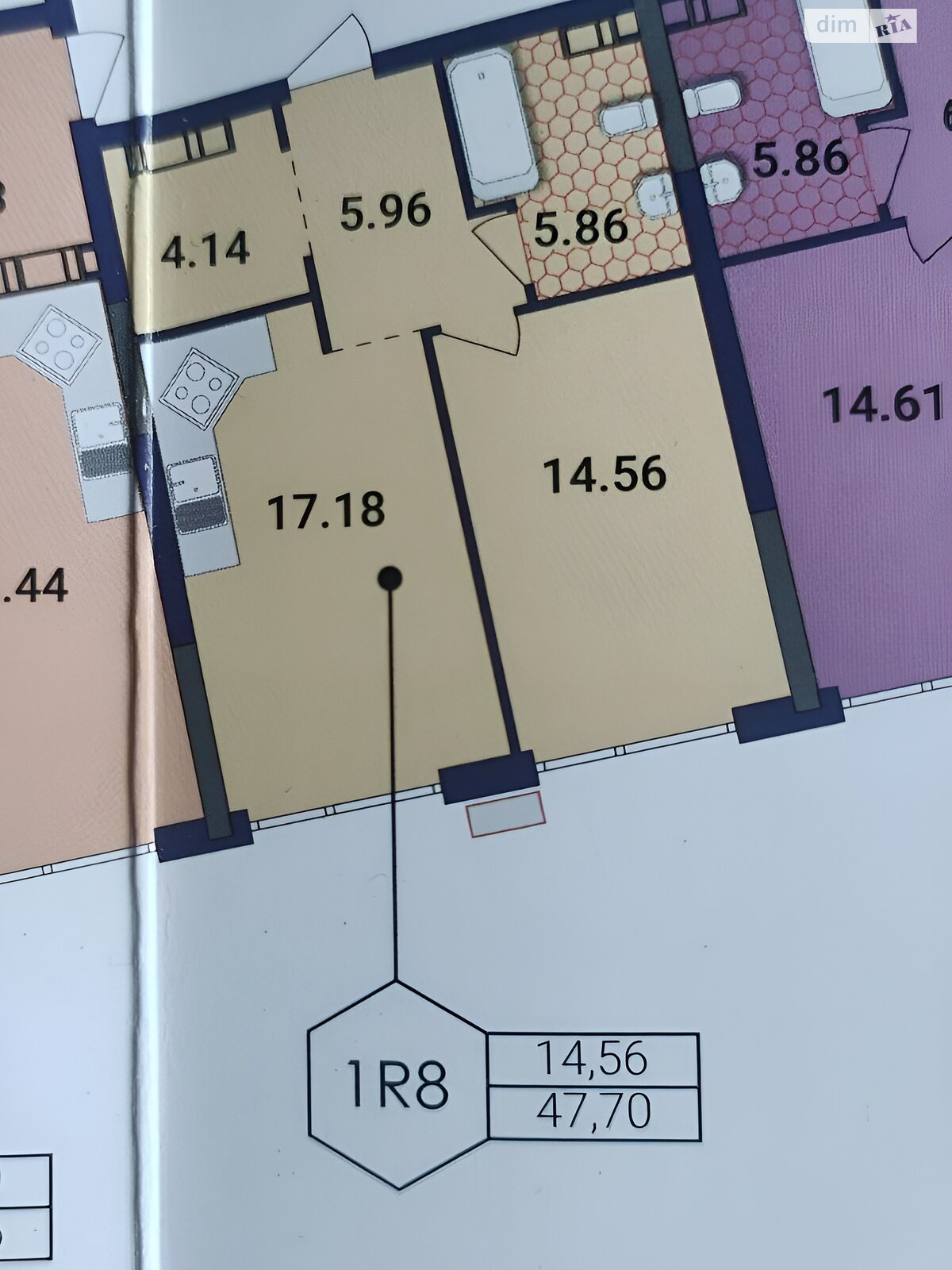 Продаж однокімнатної квартири в Києві, на вул. Причальна 8, район Позняки фото 1 Продаж однокімнатної квартири в Києві, на вул. Причальна 8, район Позняки фото 1