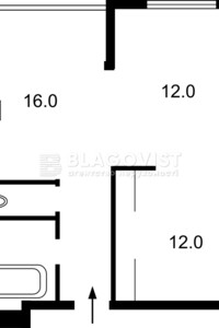 Продаж однокімнатної квартири в Києві, на вул. Ревуцького 40Б, район Позняки фото 2