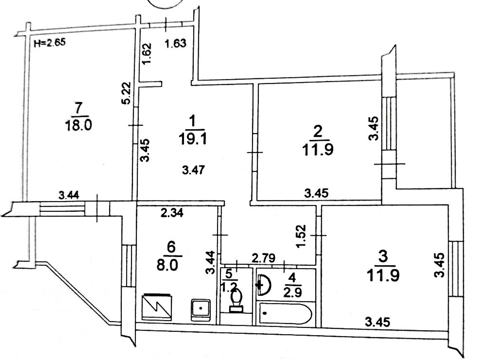 Продажа трехкомнатной квартиры в Киеве, на ул. Срибнокильская 14, район Позняки фото 1 Продажа трехкомнатной квартиры в Киеве, на ул. Срибнокильская 14, район Позняки фото 1