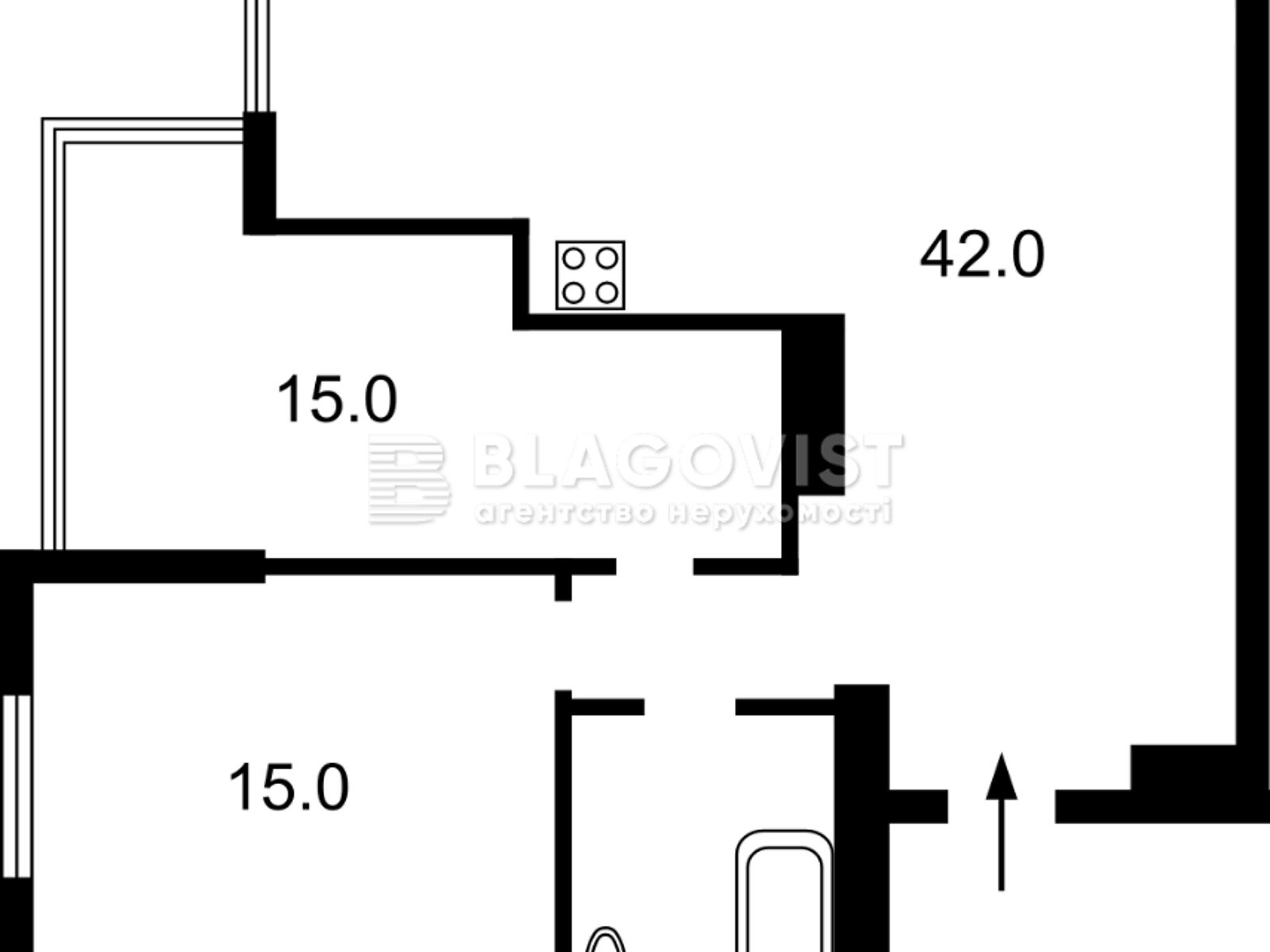 Продажа двухкомнатной квартиры в Киеве, на ул. Предславинская 57, район Саперное Поле фото 1